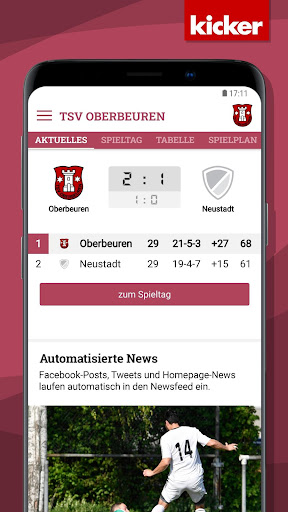 TSV Oberbeuren Screen 3