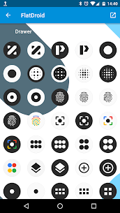FlatDroid Icon Pack APK (Patched/Full) 4