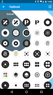 FlatDroid - Icon Pack Ekran görüntüsü