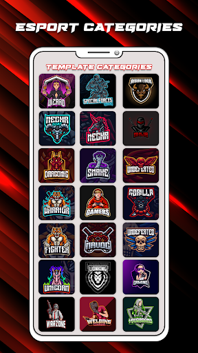 Android application Esports Gaming Logo Maker screenshort
