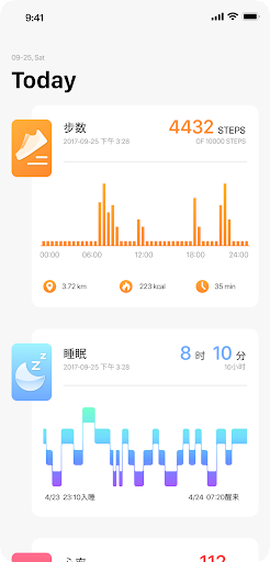 Android application iCareWatch screenshort