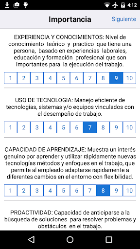 Android application Alineate screenshort