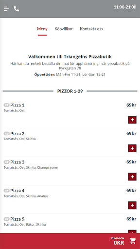 Android application Pizza Castle screenshort