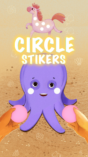 Android application Circle Stickers screenshort