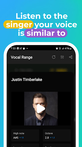 Vokal Aralığı Vocaberry ekran görüntüsü