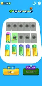 Merge Coin Sort Game