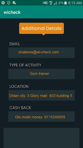 Wi.check Screenshot 2 - AppWisp.com
