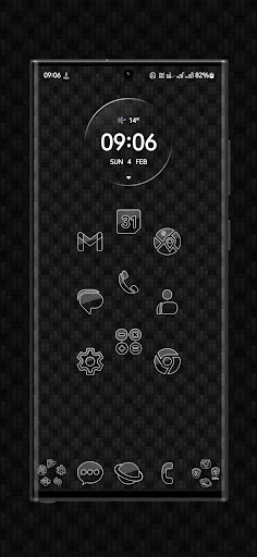 Android application Glasstique Icon Pack screenshort