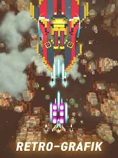 Sky Wings:Pixel-Kampfschiff 3D Screenshot