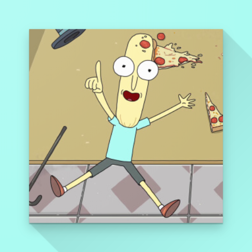 R & M Ultimate Character Quiz logo