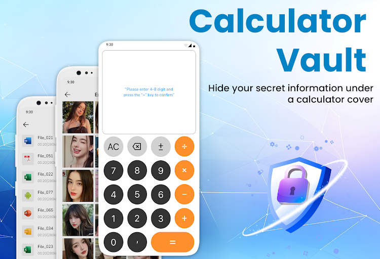 Calculator Lock - Photo Vault - 1 - (Android)