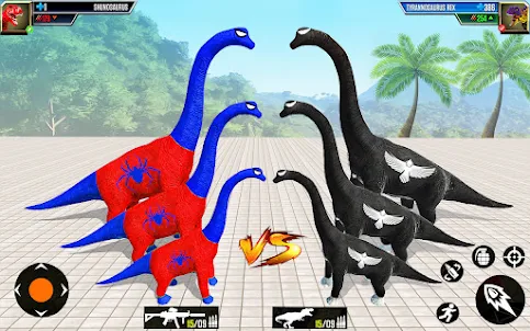 Wild Dinosaur Fighting Games