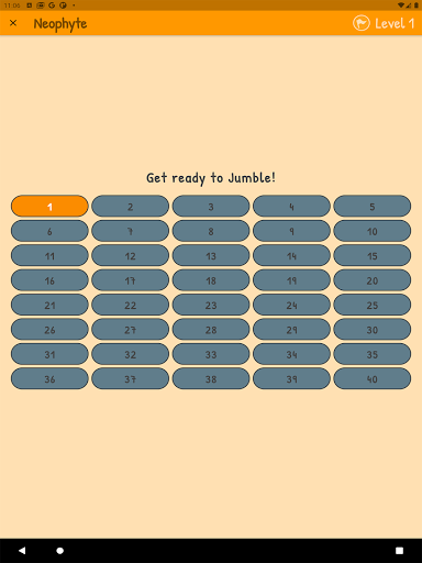 JumbleStones - Free Word Game