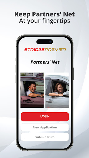 Android application Partners Net screenshort
