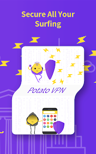 Potato VPN Mod APK 34 (No ads) 4
