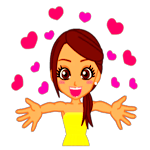 Cover Image of Download Emoji Girly stickers  APK