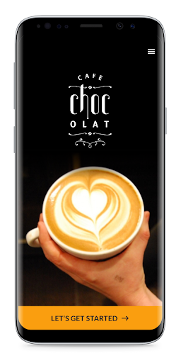 Android application Cafe Chocolat screenshort