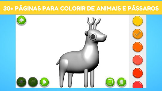 Livro de colorir animal jogo 3