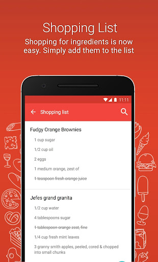 Screenshot of Spanish Recipes