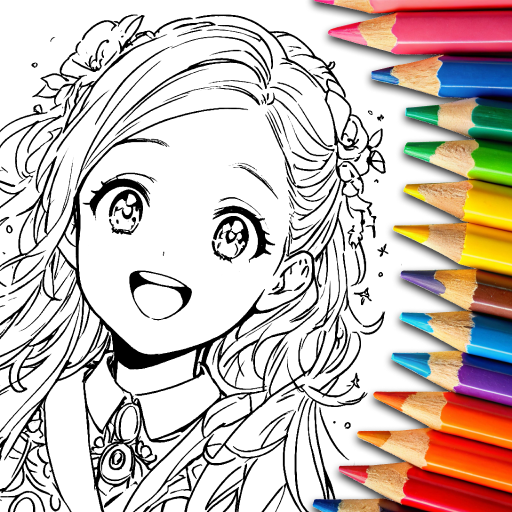 Cute Anime Coloring Game Download on Windows