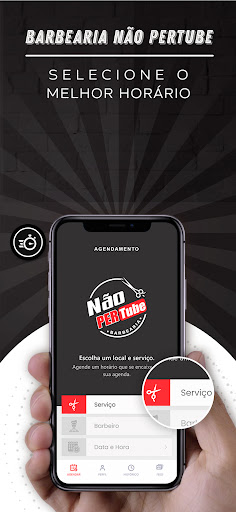 Android application Barbearia Não Pertube screenshort