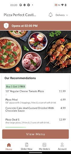 Pizza Perfect Castle Bromwich