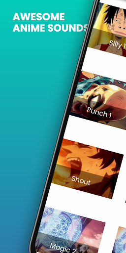 Android application Anime Sounds Pro - Cool Voices screenshort