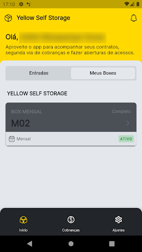 Yellow - Self Storage Screen 3