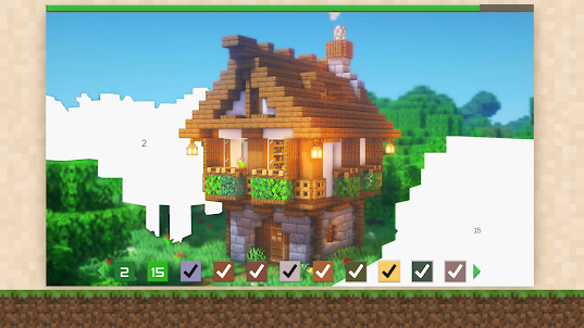House Craft – Build & Color by