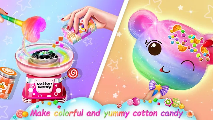 Cotton Candy Shop Cooking Game MOD