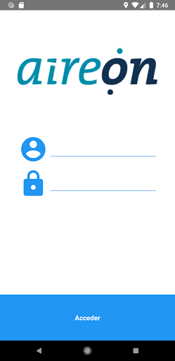 Android application Aireon screenshort