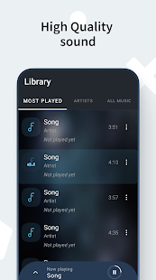 Frolomuse: MP3 Music Player Screenshot