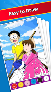 Doramon Cartoon Colouring Book Mod Apk 4.3 (MOD, Money) 4
