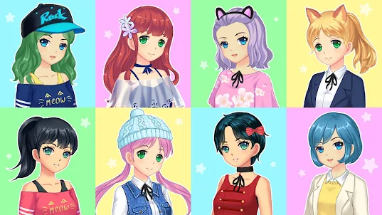 Anime Dress Up Games For Girls
