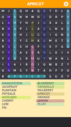 Fruits Word Search - Screenshot 4