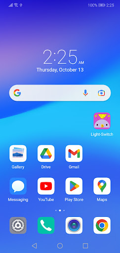 Android application ライト スイッチ Light-Switch screenshort