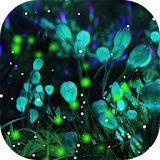 Firefly Forest HD Live Wallpaper Free icon