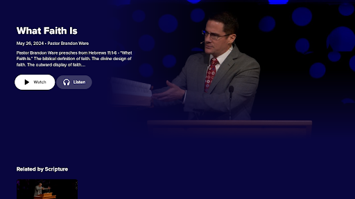 Screenshot of Hopewell Baptist
