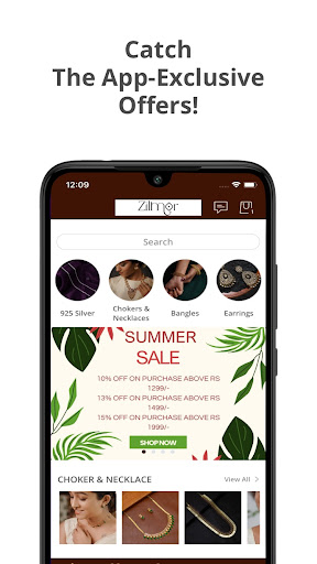Android application Zilmor screenshort