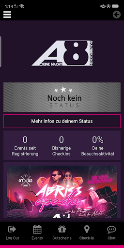 Android application Discoplex A8 Saarbrücken screenshort