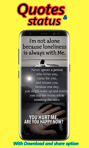 Sad Quotes Screen 2