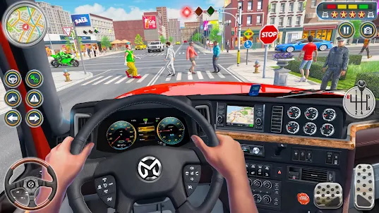 Truck Driving School Games Pro