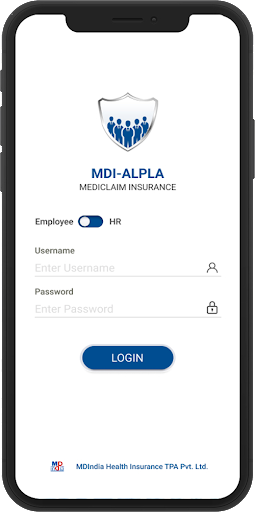 MDI Alpla Mediclaim Screen 2