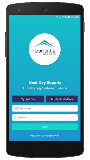 Android application Residential-Reports screenshort