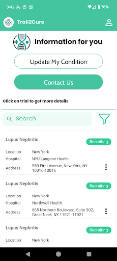 Trial2Cure screenshot 7