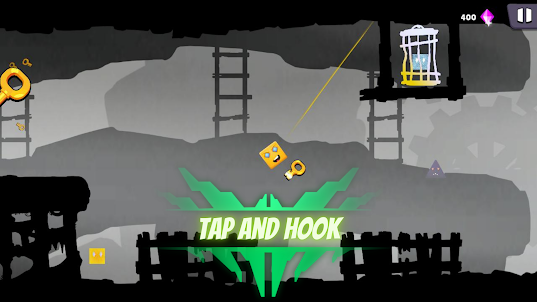 Rope and Hook: Flying Hero