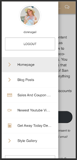 Donna Gail Blog Screen 2