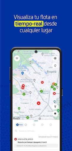 Monitoreo de Flotas SURA Screen 2