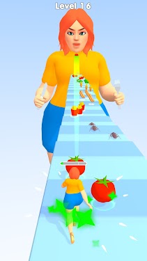 #4. Eat Run (Android) By: Hola Games