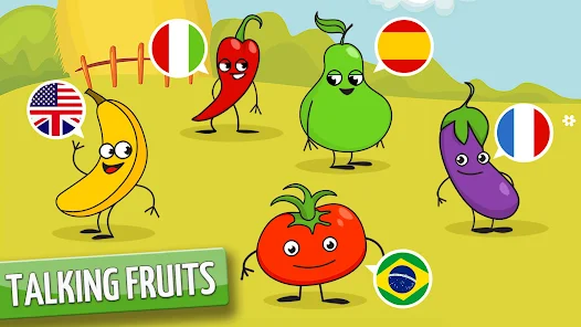 Jeux de fruits et légumes